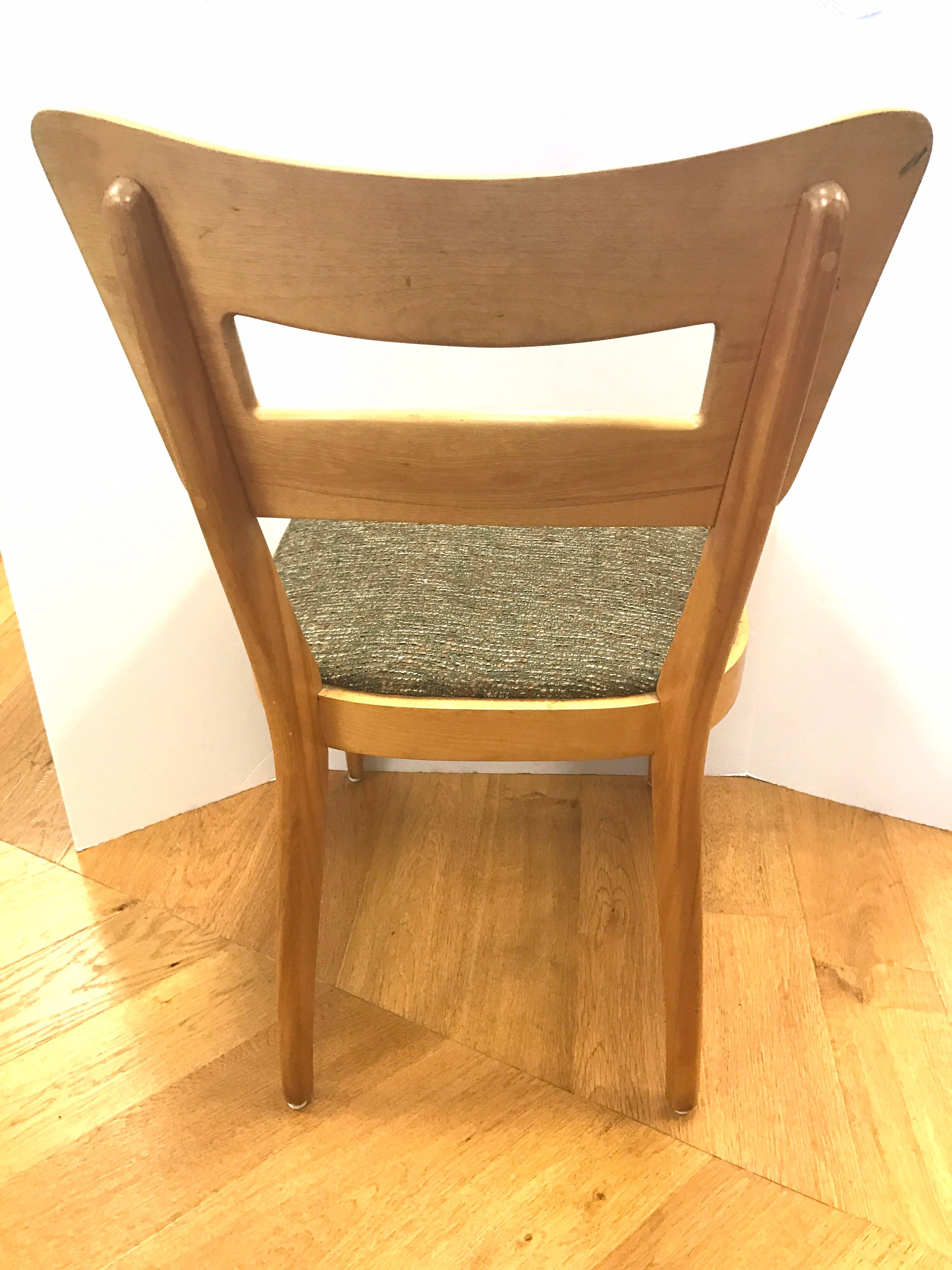 Mid-20th Century Mid-Century Modern Iconic Signed Heywood-Wakefield Dog Bone Chairs Model 154