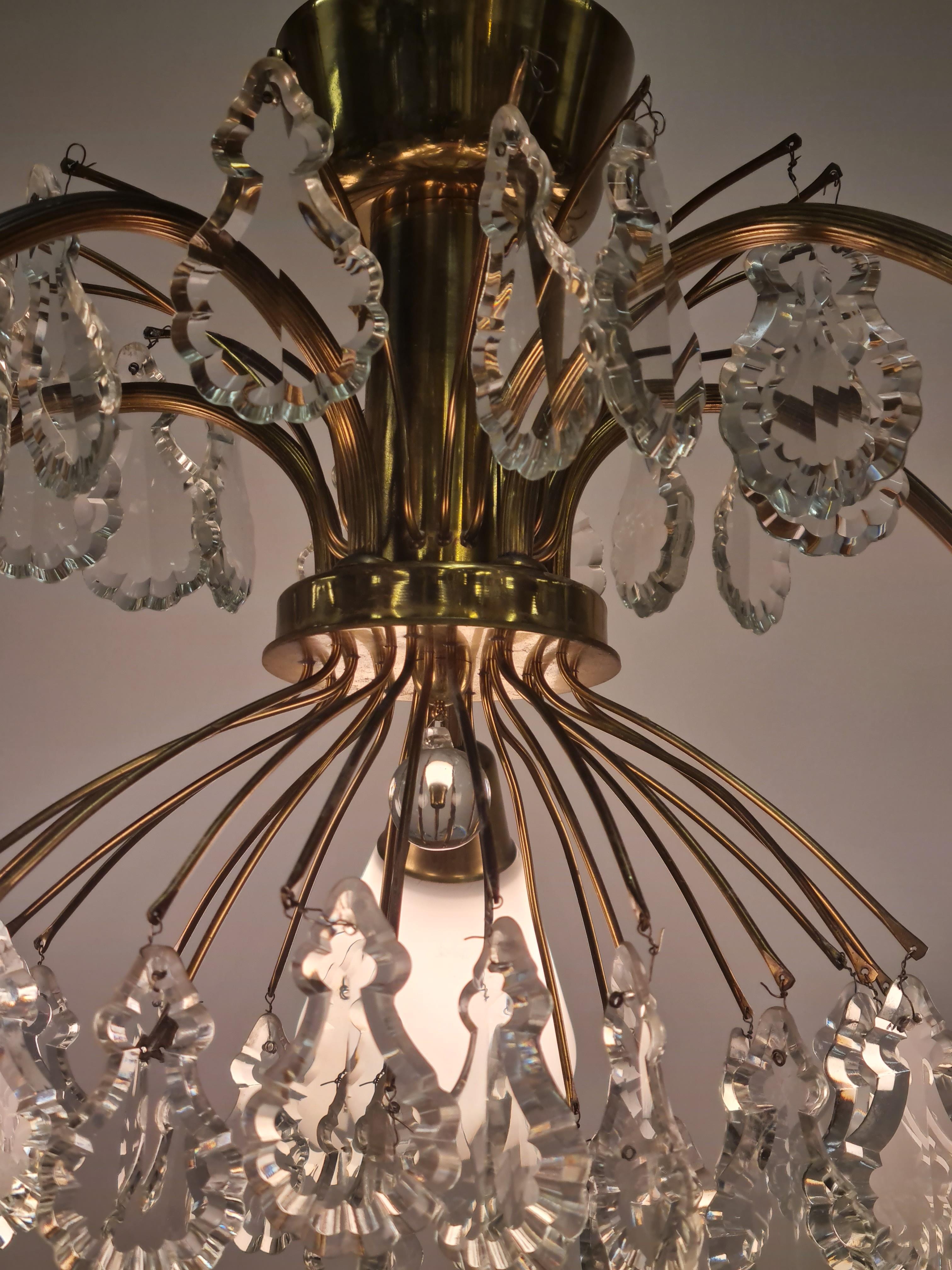 Lampada da soffitto Idman moderna di metà secolo modello K1-15, Maria Lindemann, anni '50 in vendita 3