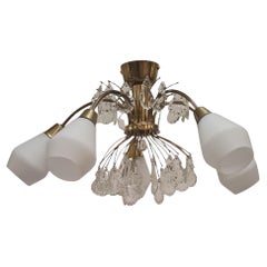Mid-Century Modern Idman Ceiling Lamp Model K1-15, Maria Lindemann, 1950s