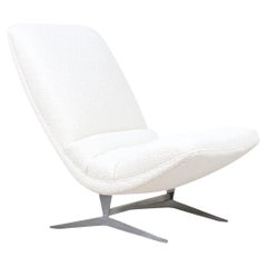 Mid-Century Modern "Imperial" Lounge Chair with Boucle Wool by Selig