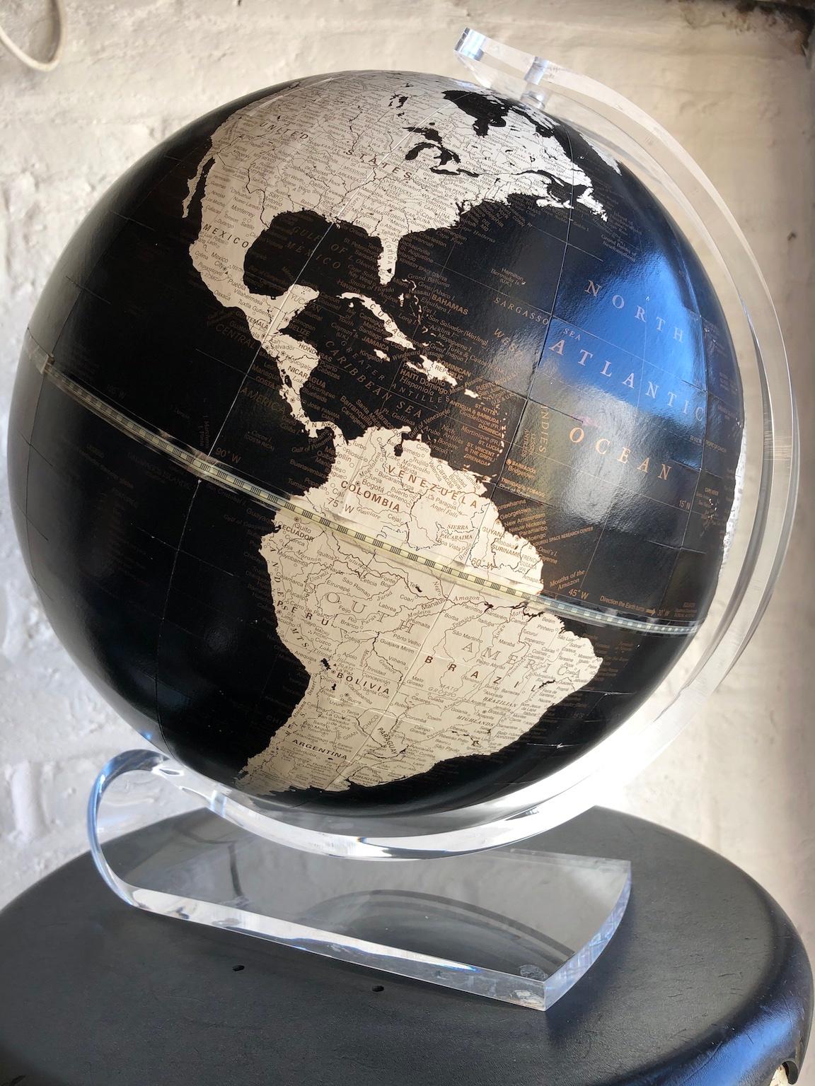 cram's imperial world globe on stand