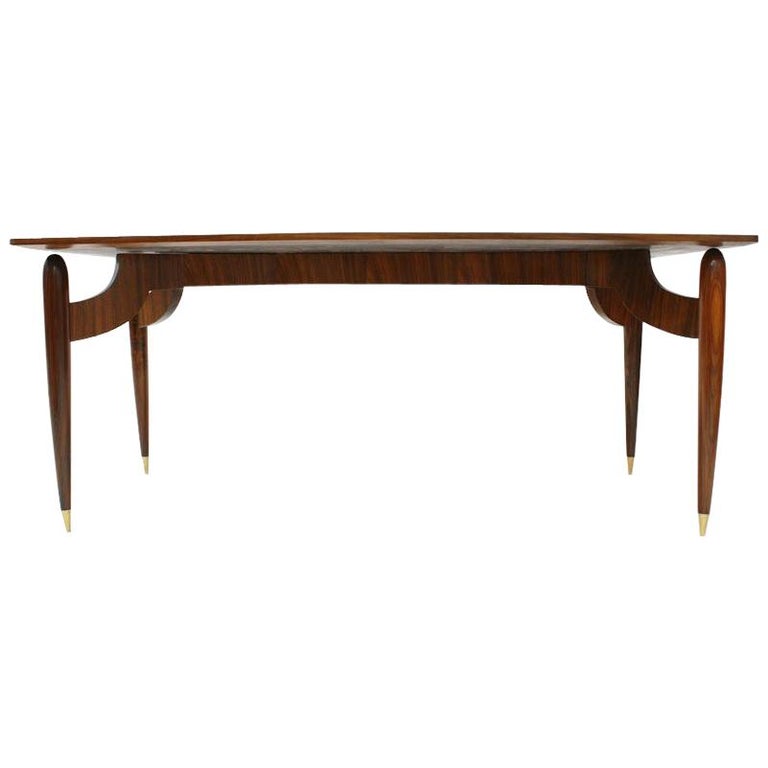 MidCentury Modern in the Style of Carlo Mollino Rosewood Italian