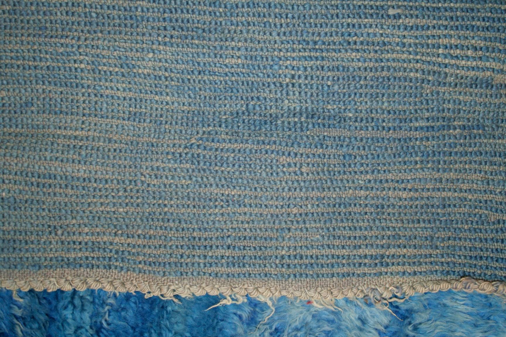 blue berber rug