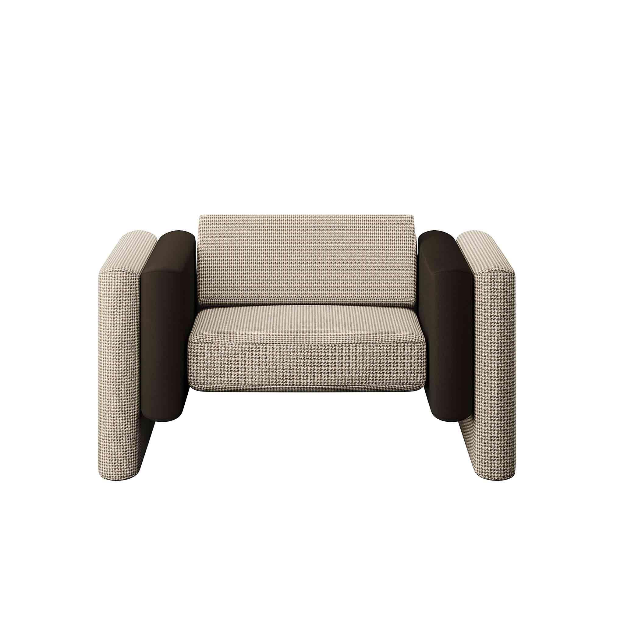 Der Sessel Lisola ist ein luxuriöses Sitzmöbel. Ein eklektischer Sessel, der durch das raffinierteste Design und die feinsten MATERIALIEN zu einem authentischen Luxus-Designstück wird. Er passt perfekt in ein modernes Wohnzimmer und in ein