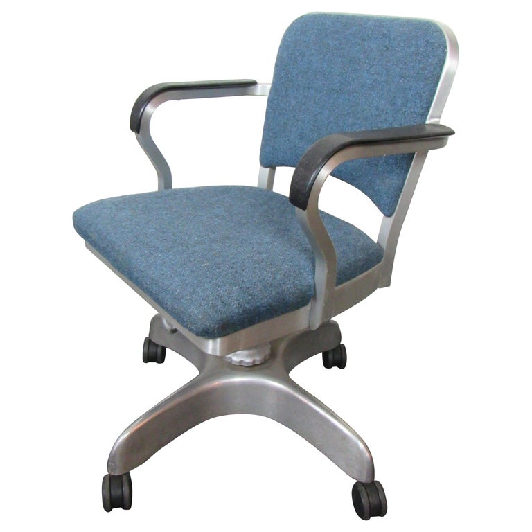 Mid Century Modern Industrial Emeco, Modern Industrial Desk Chair