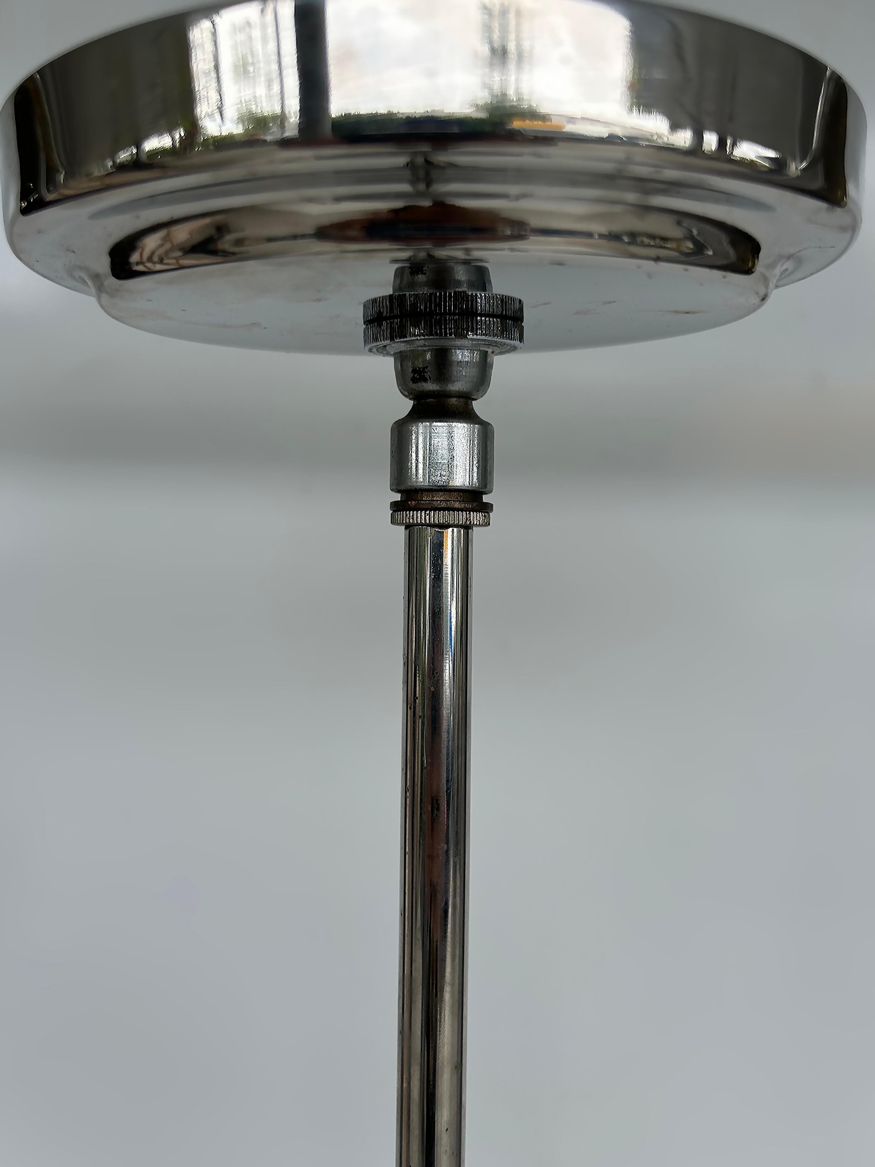 Mid-Century Modern Industrial Style Aluminum Pendant Light Fixtures, Per item For Sale 3