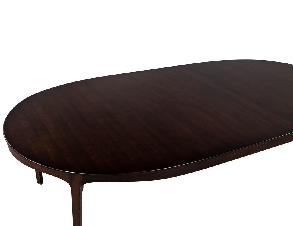 Mid-Century Modern Inspired American Walnut Dining Table 8