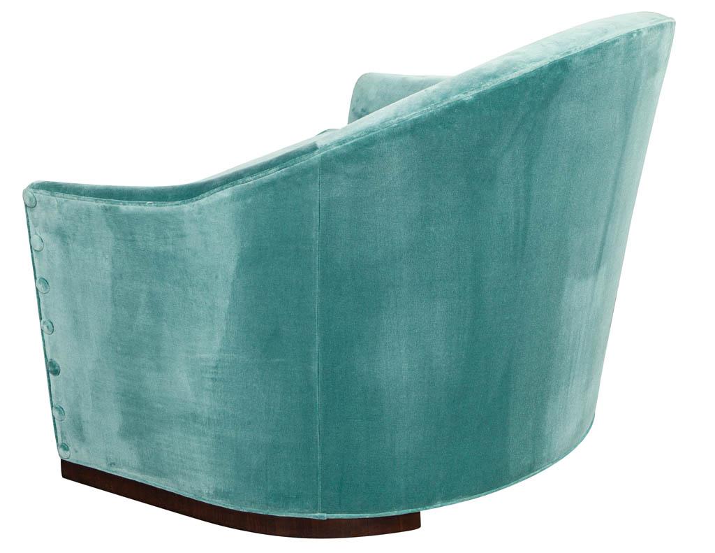 Mid-Century Modern Inspired Curved Lounge Chair by Randall Tysinger 4