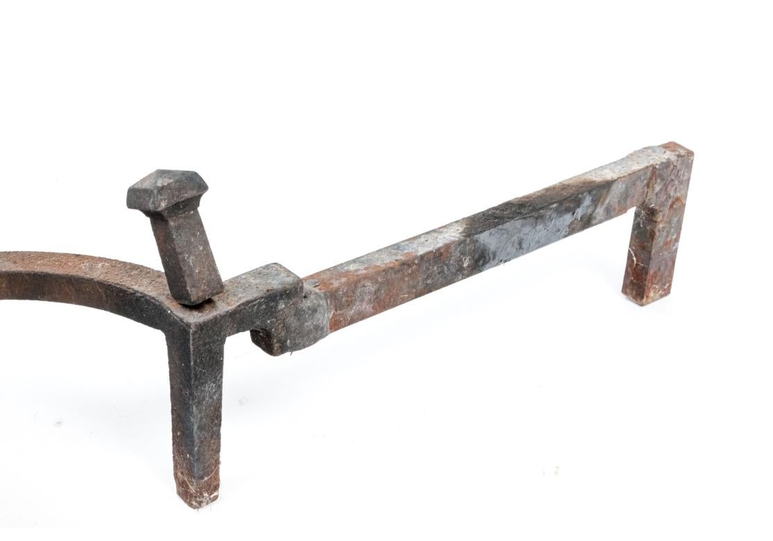 Ferro Coppia di ferri da stiro moderni del Mid Century in vendita