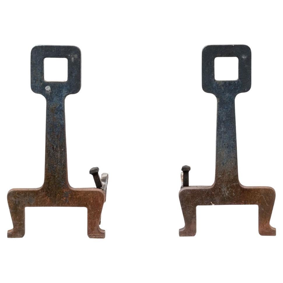 Coppia di ferri da stiro moderni del Mid Century in vendita