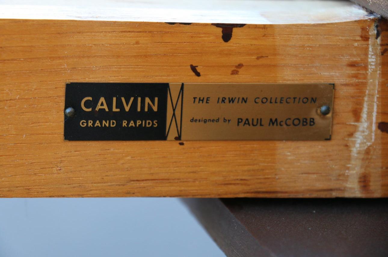 Table à manger de la collection Irwin, mi-siècle moderne, par Paul McCobb pour Calvin en vente 12