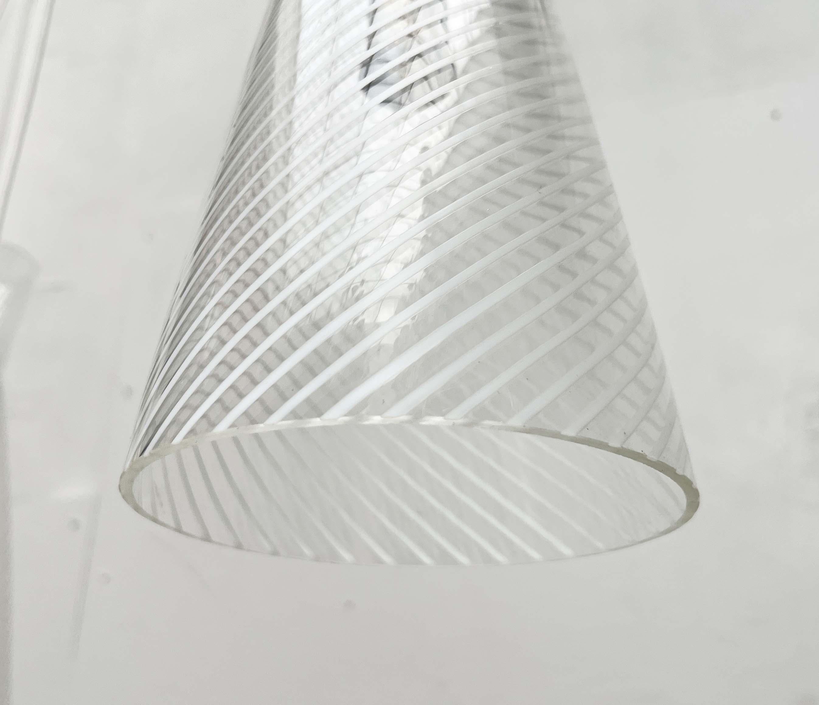 Ciondoli in vetro a vortice dell'isola moderna di metà secolo A.F. Gangkofner Peill & Putzler in vendita 6