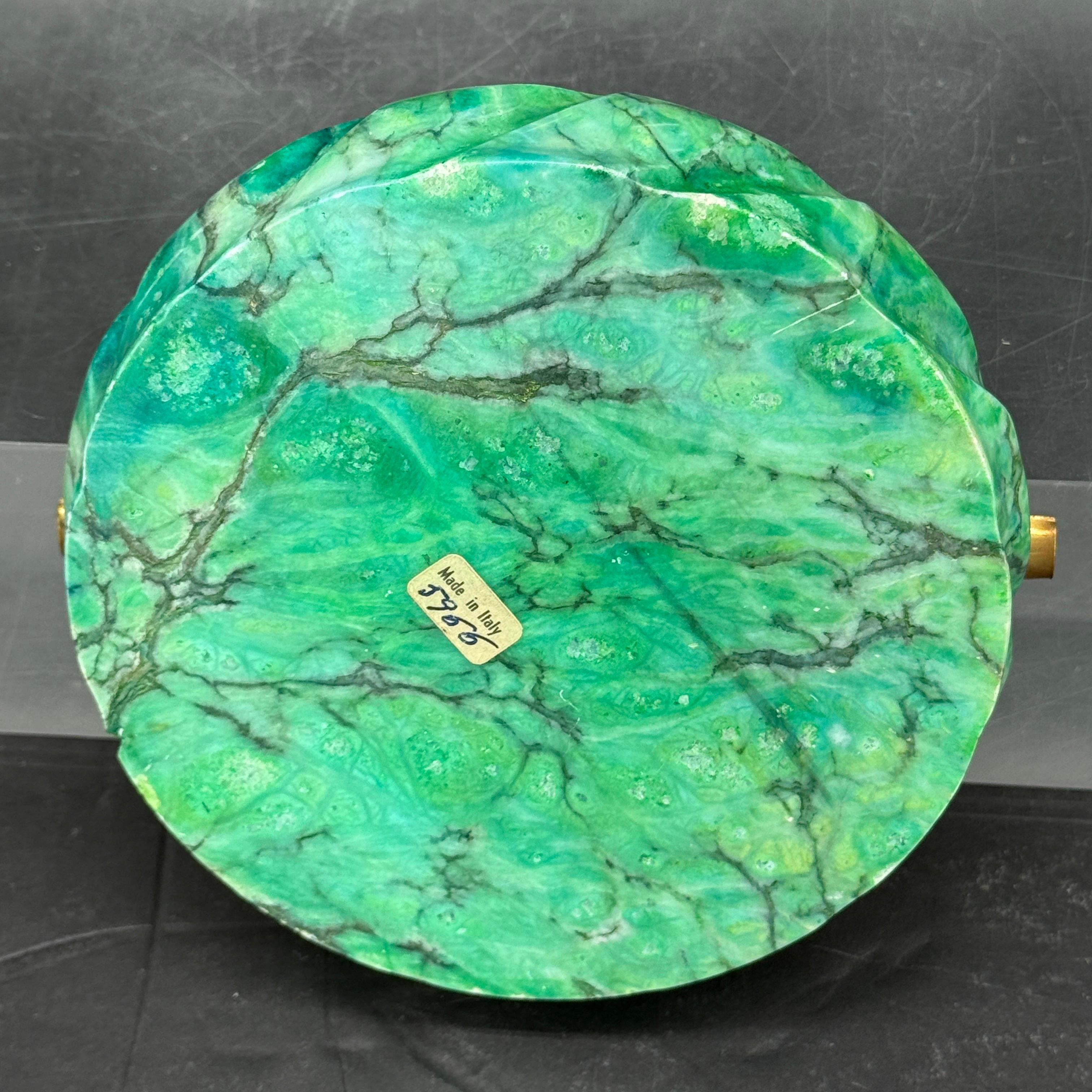 Mid-Century Modern Italian Alabaster Ashtray, Italy 1950's For Sale 9