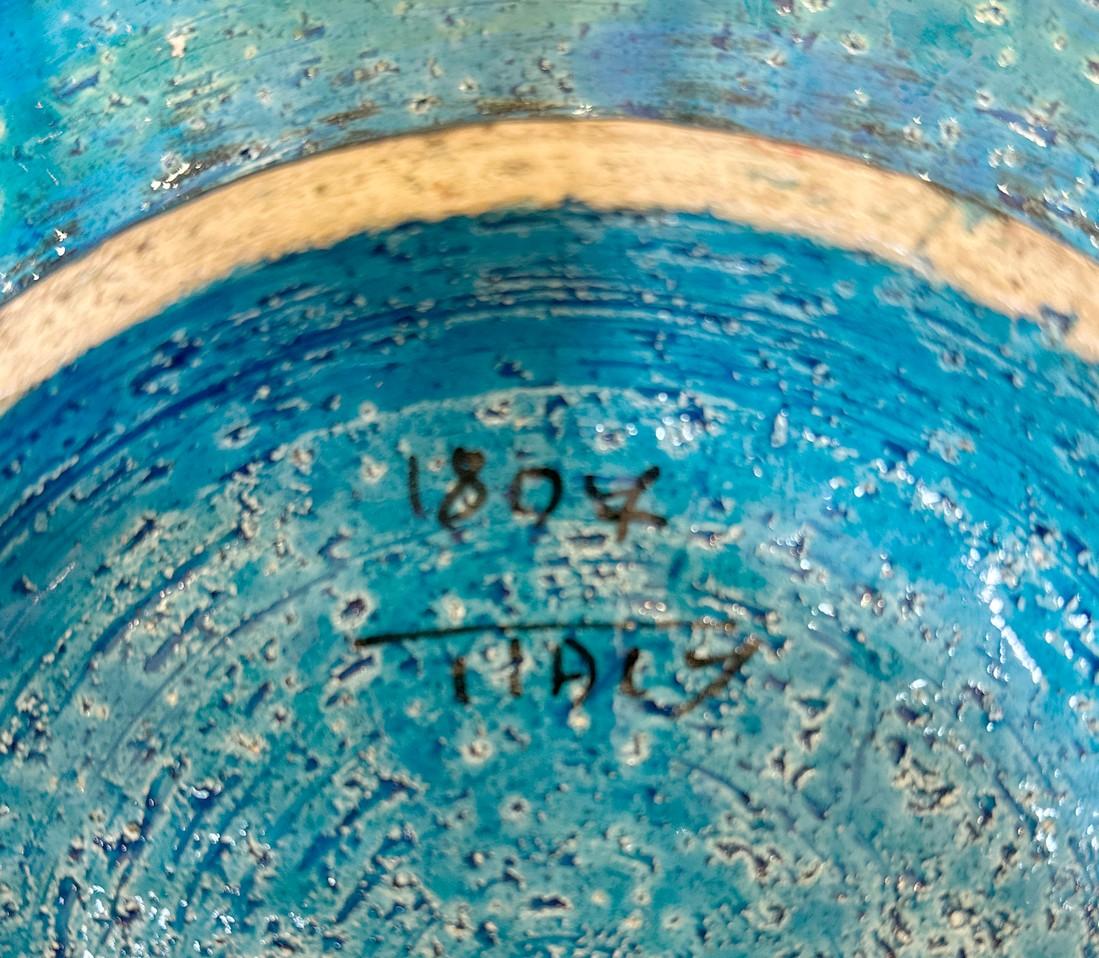 Cenicero/receptor italiano moderno de mediados de siglo de Aldo Londi para Bitossi en venta 3