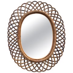 Miroir Sunburst italien moderne du milieu du siècle dernier pour Rosenthal Netter