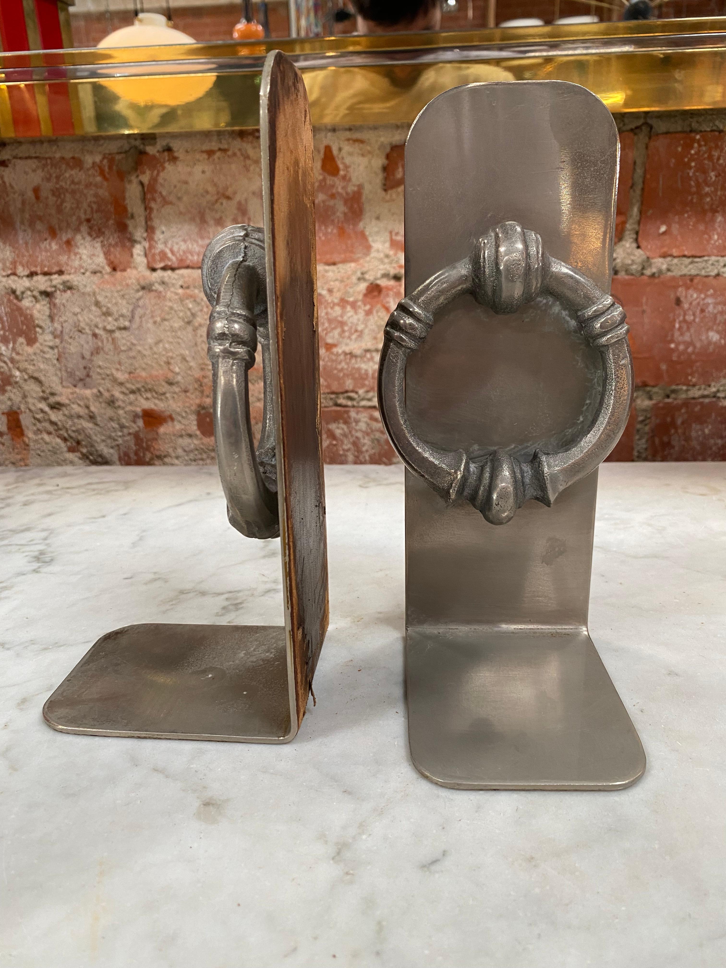 Mid-Century Modern Italian Bookends 1960s Set of 2 In Good Condition For Sale In Los Angeles, CA