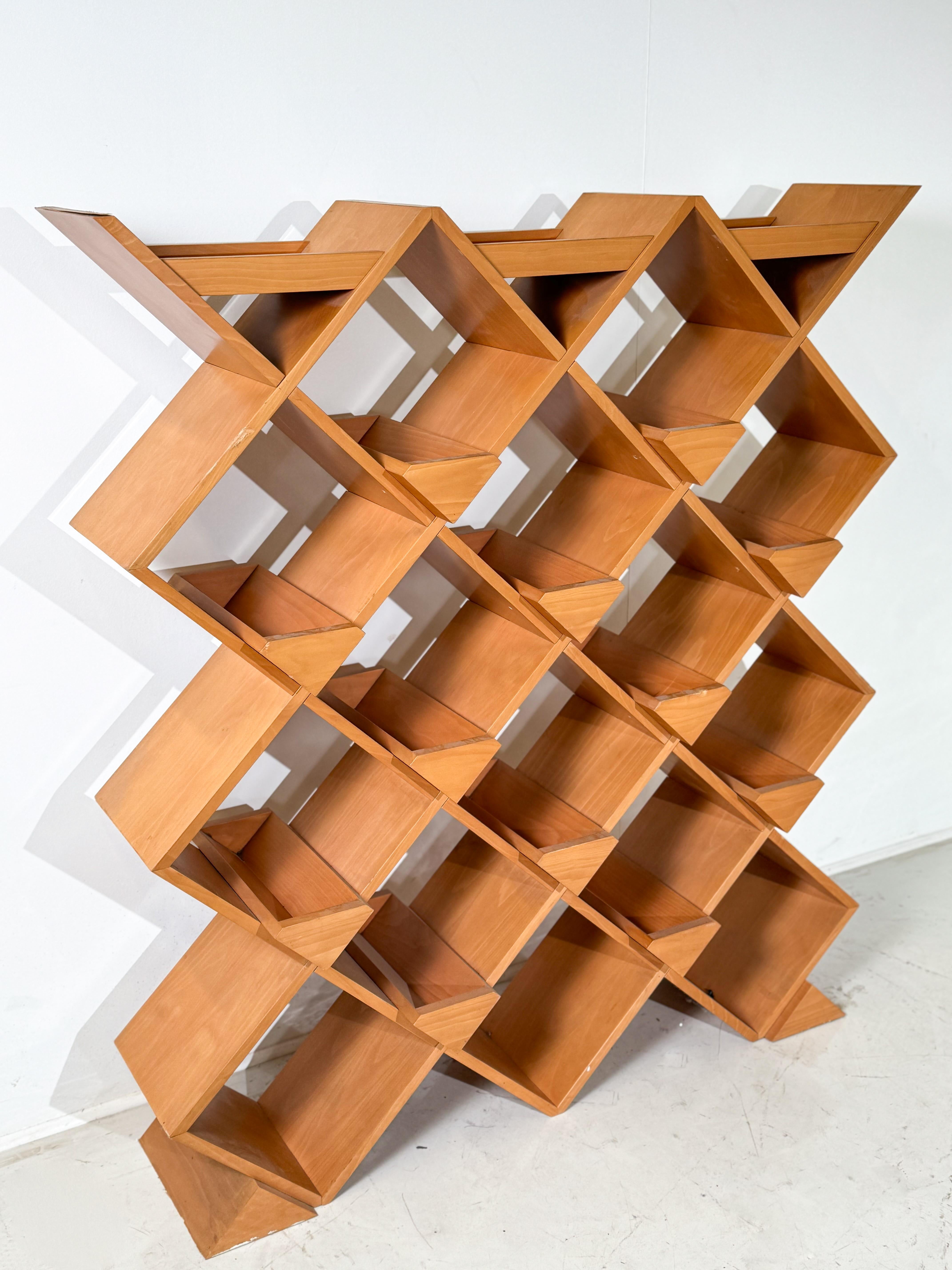 Mid-20th Century Mid-Century Modern Italian Bottle Rack, 1960s -3 available For Sale