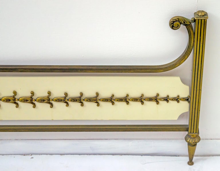 MidCentury Modern Italian Brass Bed, 1960s at 1stDibs
