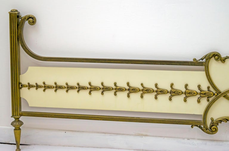 MidCentury Modern Italian Brass Bed, 1960s at 1stDibs