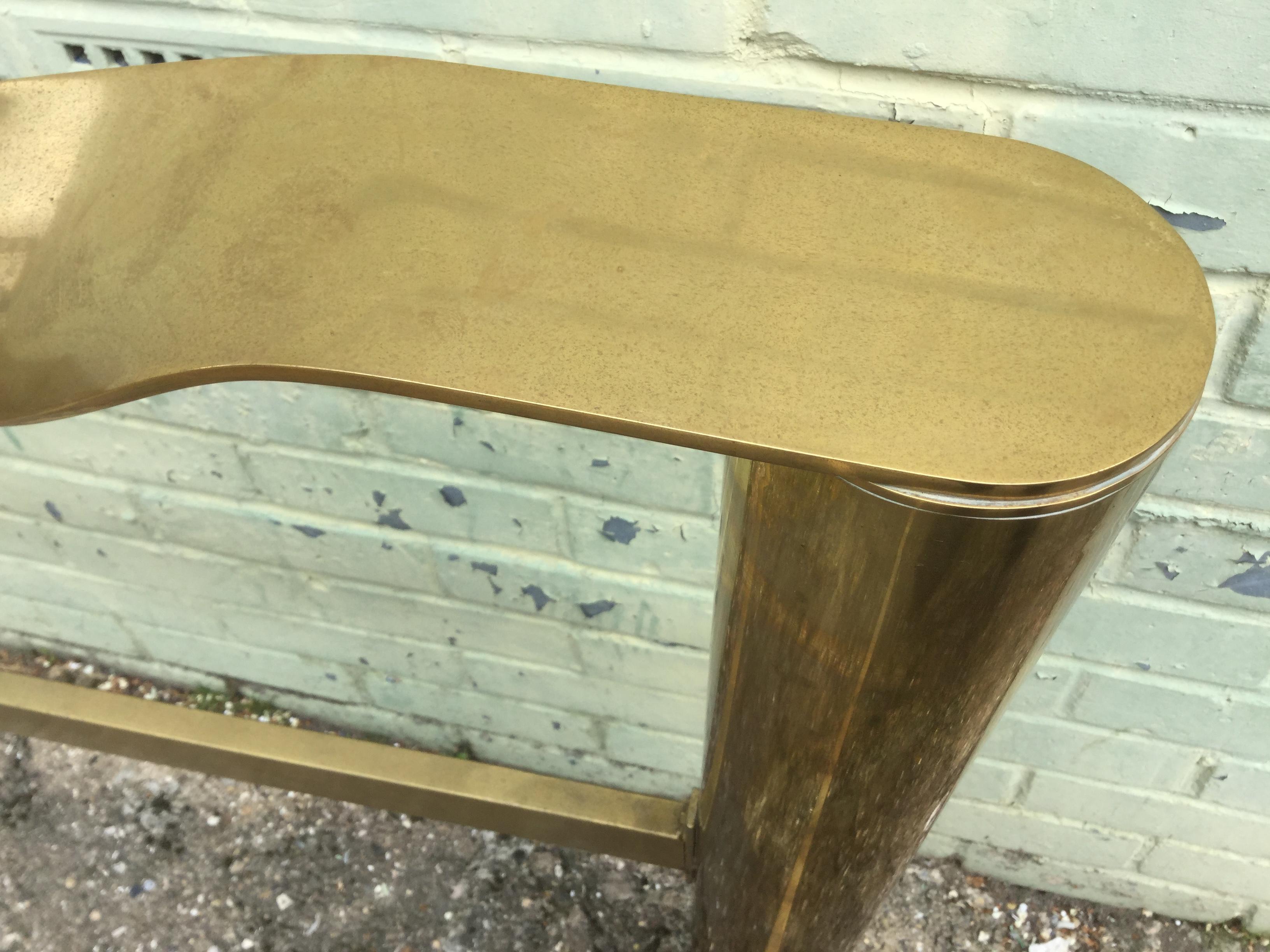 Mid-Century Modern Italian Brass Bed by Luciano Frigerio from 1970s 3