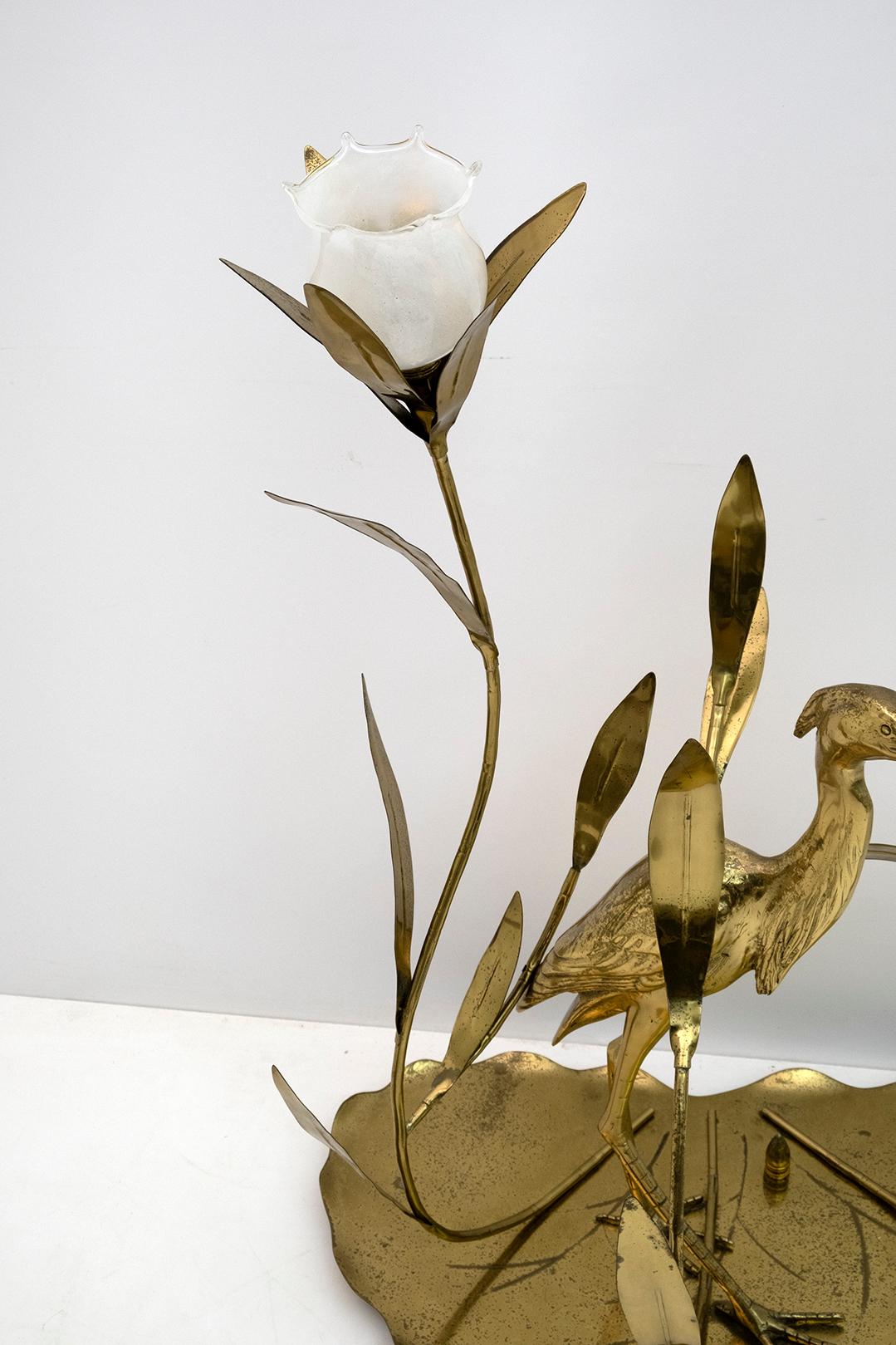 Mid-Century Modern Italian Brass Floor Lamp by Cittone Oggi, 1960s For Sale 7