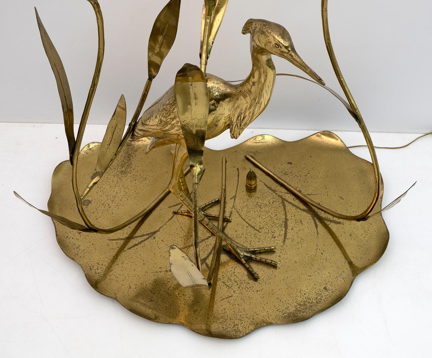 Mid-Century Modern Italian Brass Floor Lamp by Cittone Oggi, 1960s For Sale 9
