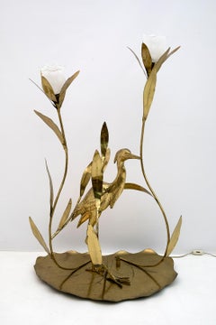 Lampada da terra italiana in ottone di Cittone Oggi, 1960