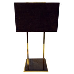 Used Mid Century Modern Italian Brass Table Lamp