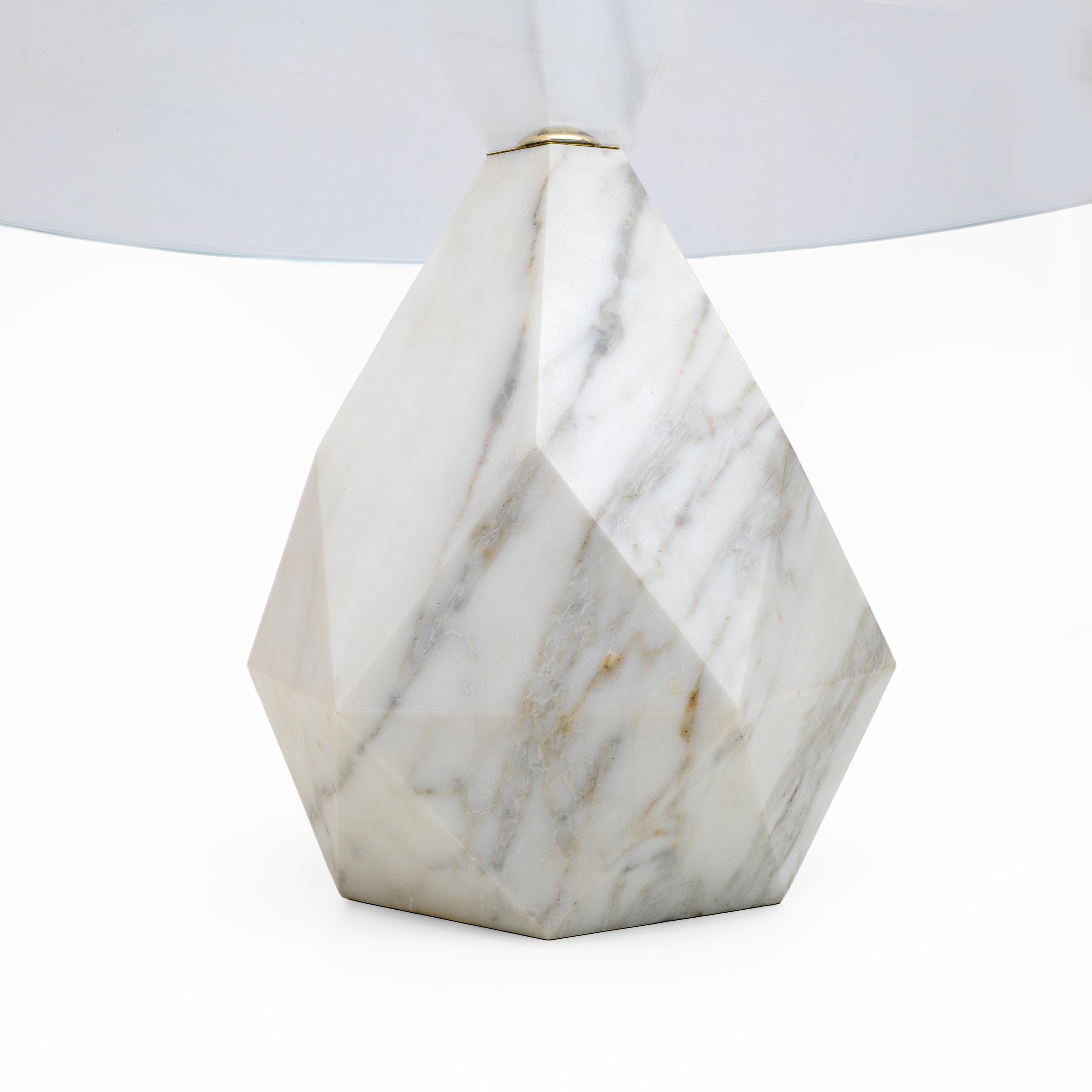 Mid-Century Modern Mid Century Modern Italian Carrara Marble Coffee Table, 1970s, Two Available For Sale