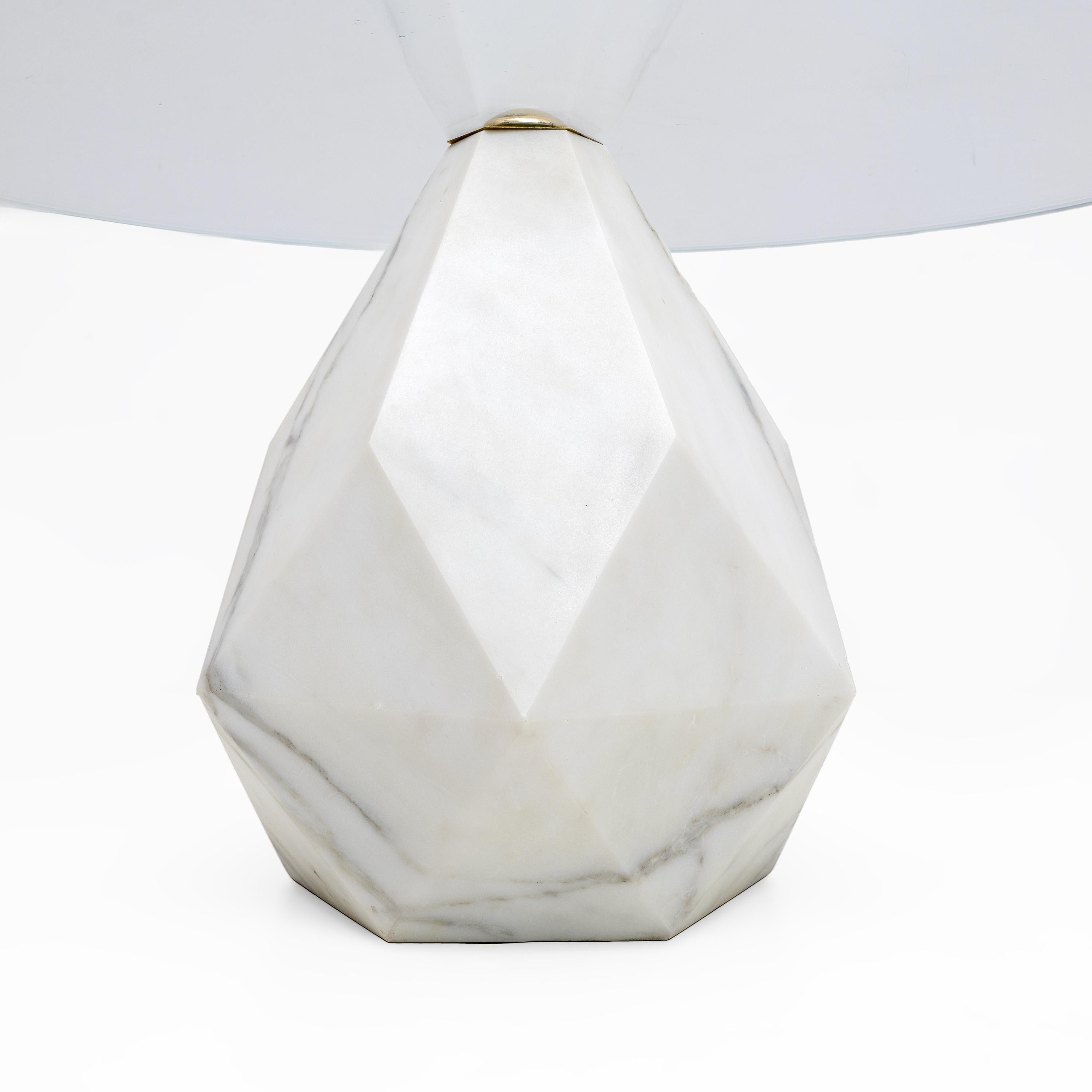 Late 20th Century Mid Century Modern Italian Carrara Marble Coffee Table, 1970s, Two Available For Sale