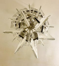 Mid-Century Modern Italian Ceiling Light by Carlo Nason, Murano Glass, 1960s