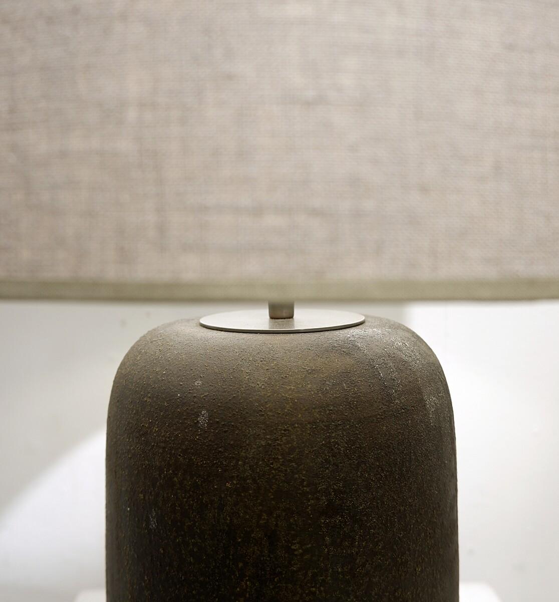 Mid-Century Modern Italian Ceramic Table Lamp, 1960s In Good Condition For Sale In Brussels, BE