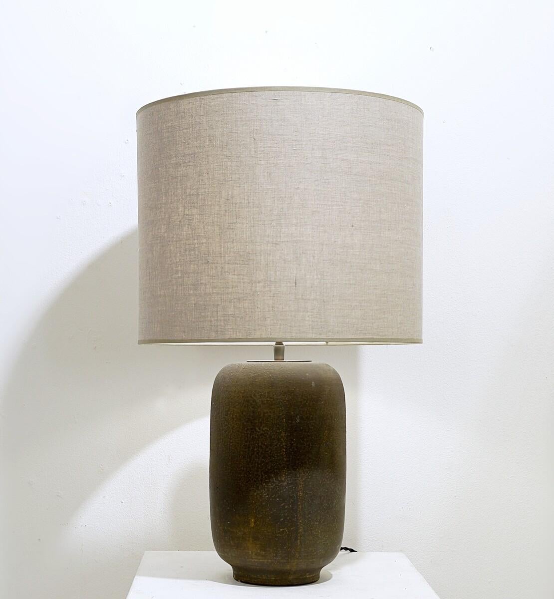 Mid-Century Modern Italian Ceramic Table Lamp, 1960s For Sale 4