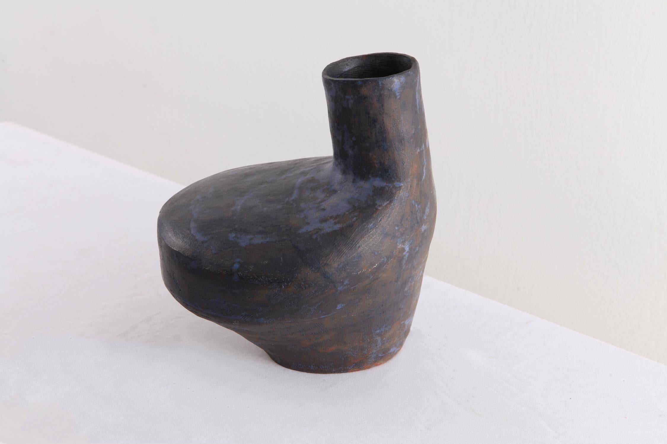Mid-Century Modern Italian Ceramic Vase In Good Condition In Antwerp, BE