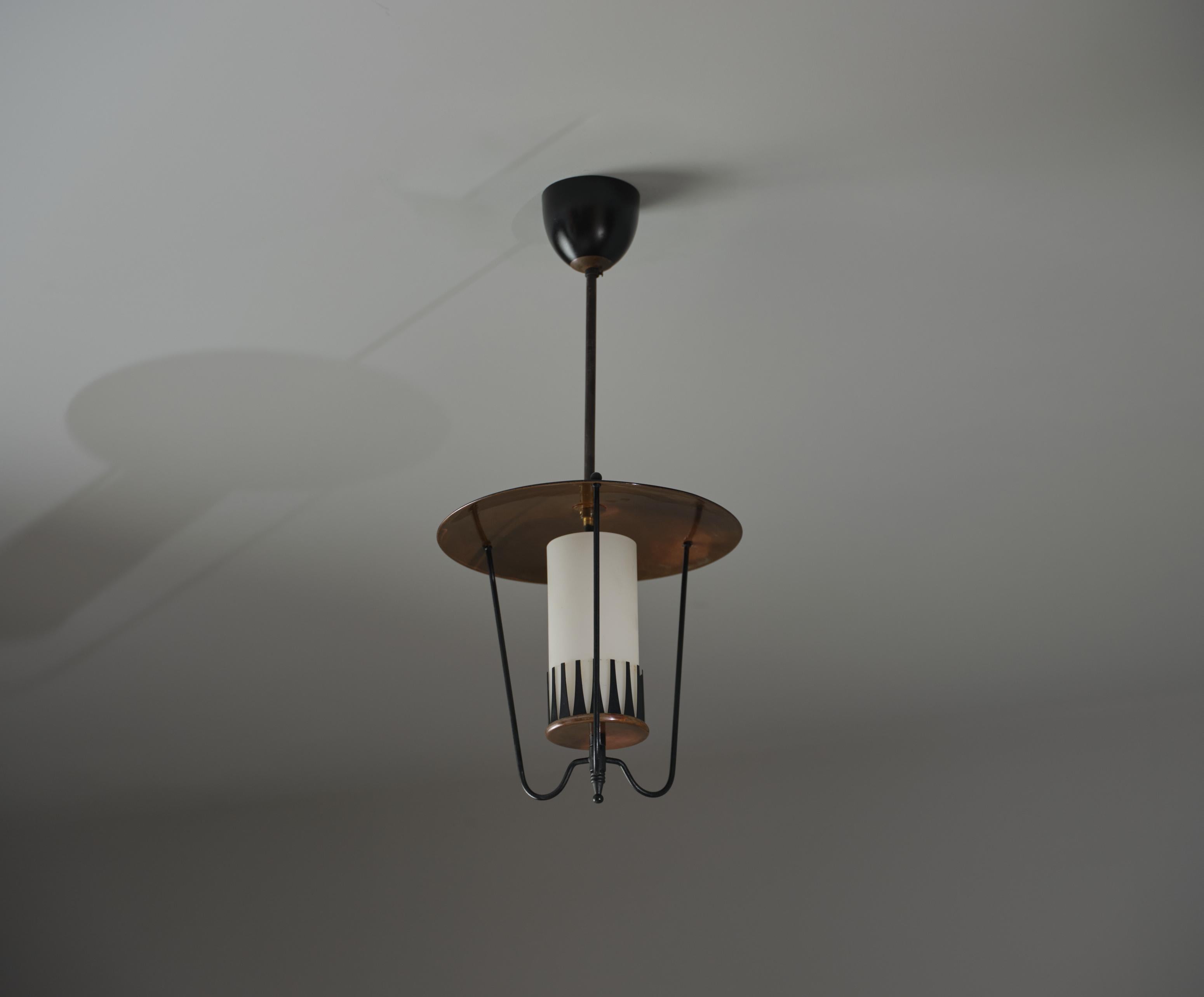 Lampadario italiano moderno di metà secolo in vendita 1