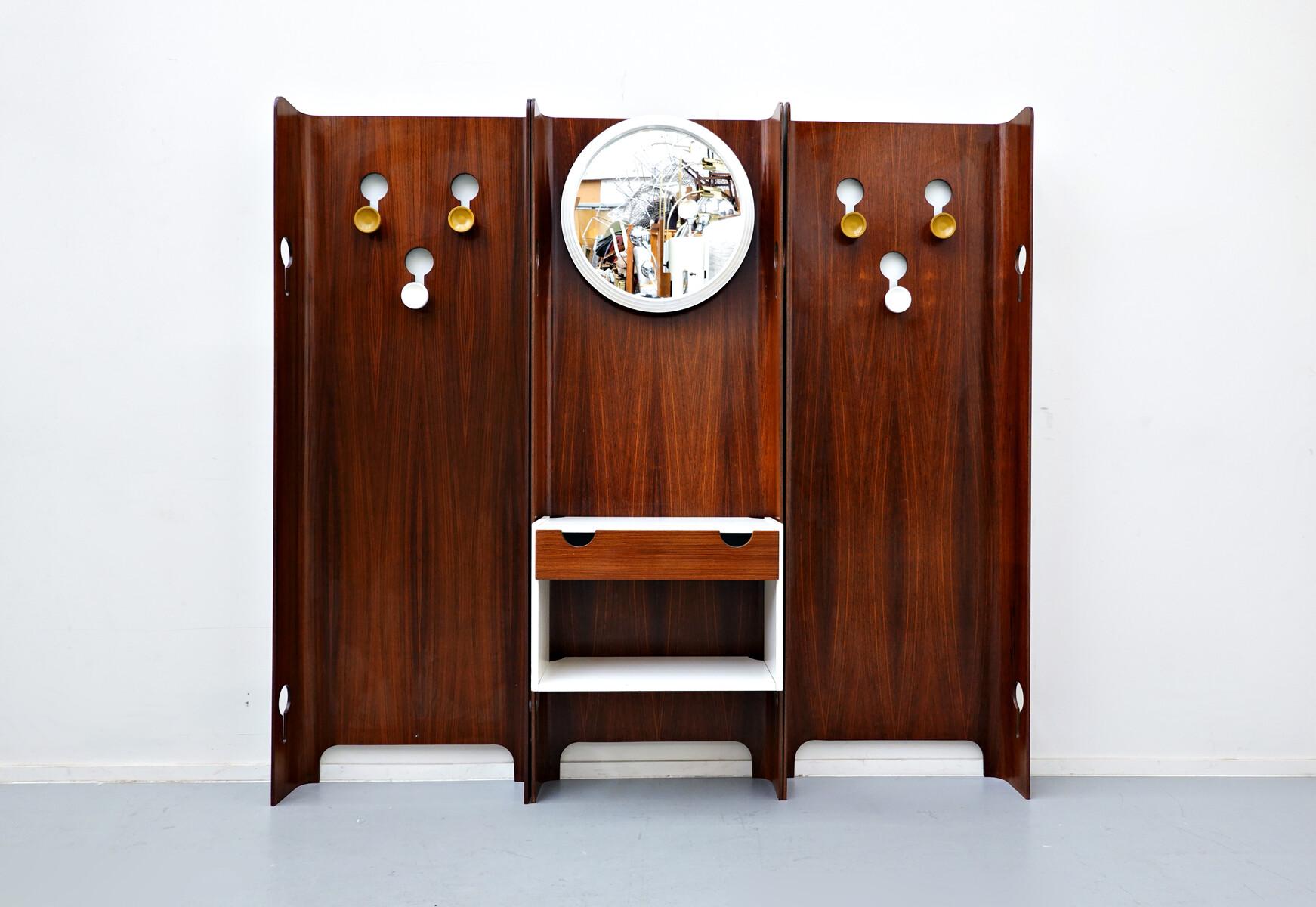 Porte-manteaux italien moderne du milieu du siècle dernier par Carlo de Carli, années 1960 Bon état - En vente à Brussels, BE