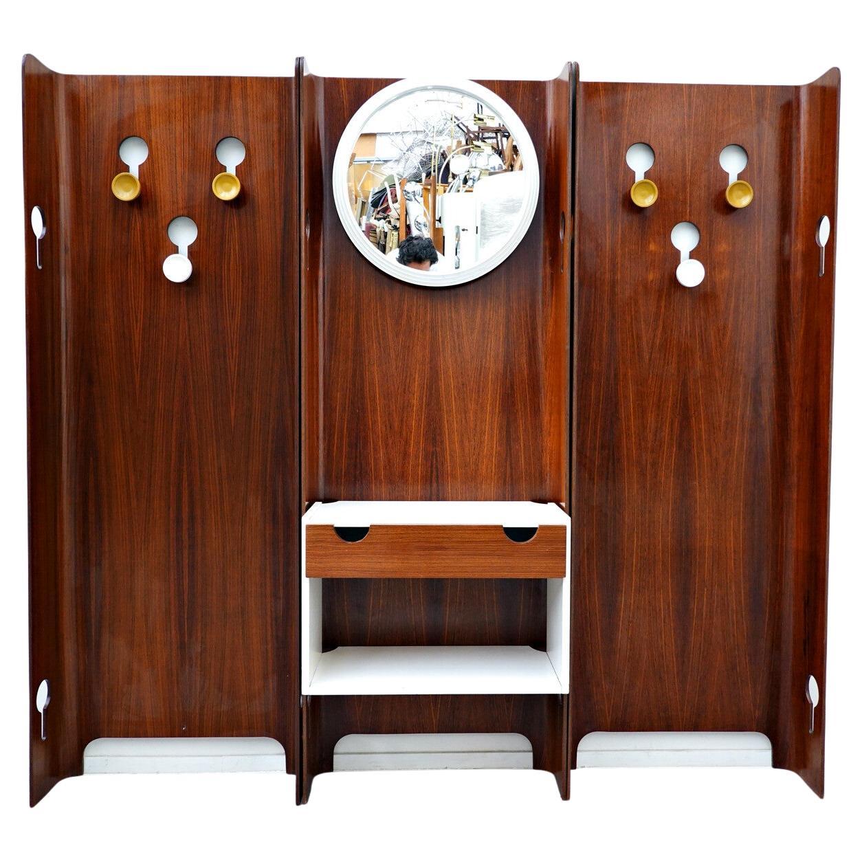 Mid-Century Modern Italian Coat Rack by Carlo de Carli, 1960s