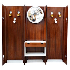 Porte-manteaux italien moderne du milieu du siècle dernier par Carlo de Carli, années 1960