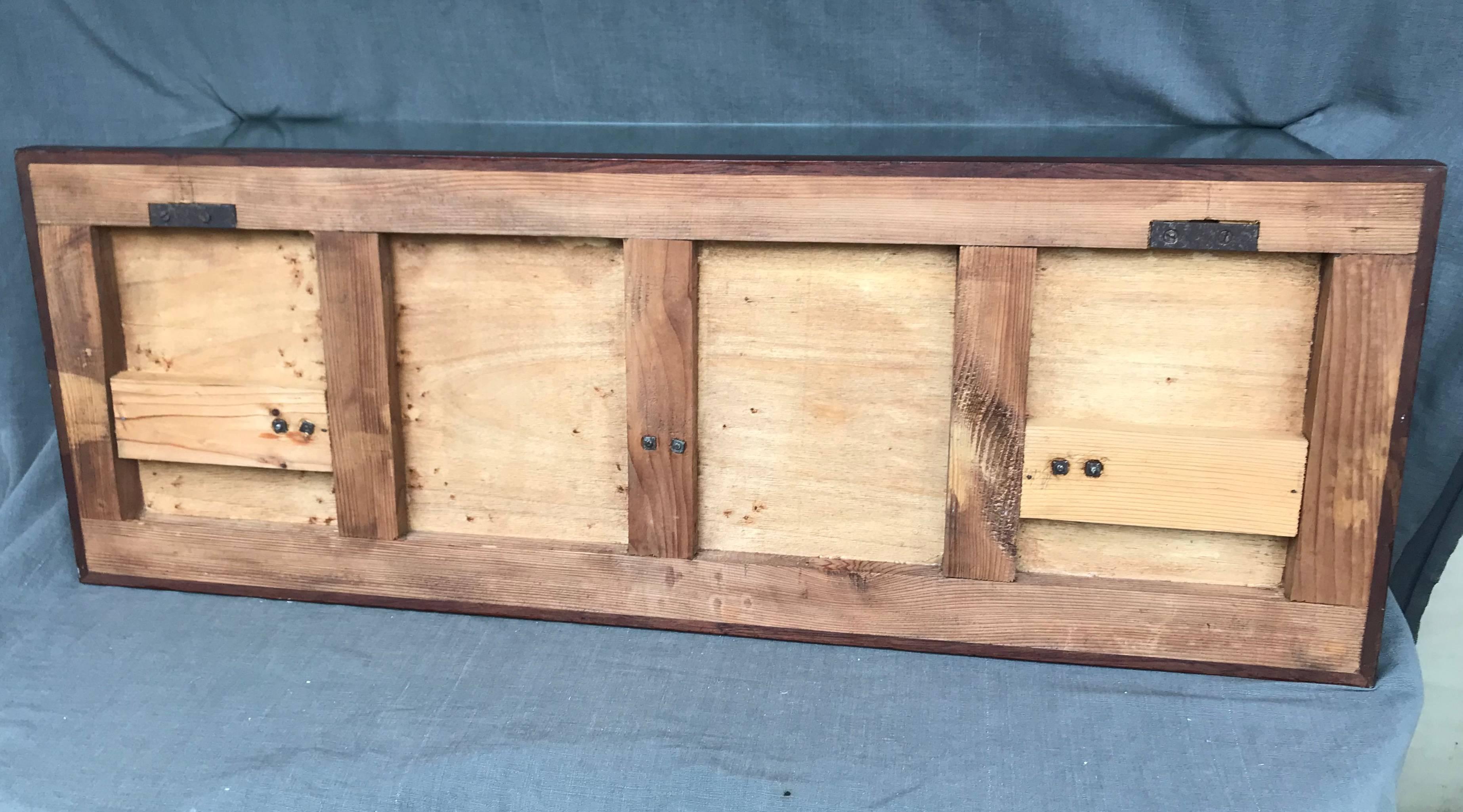 20th Century Mid-Century Modern Italian Coat and Hat Rack with Shelf For Sale