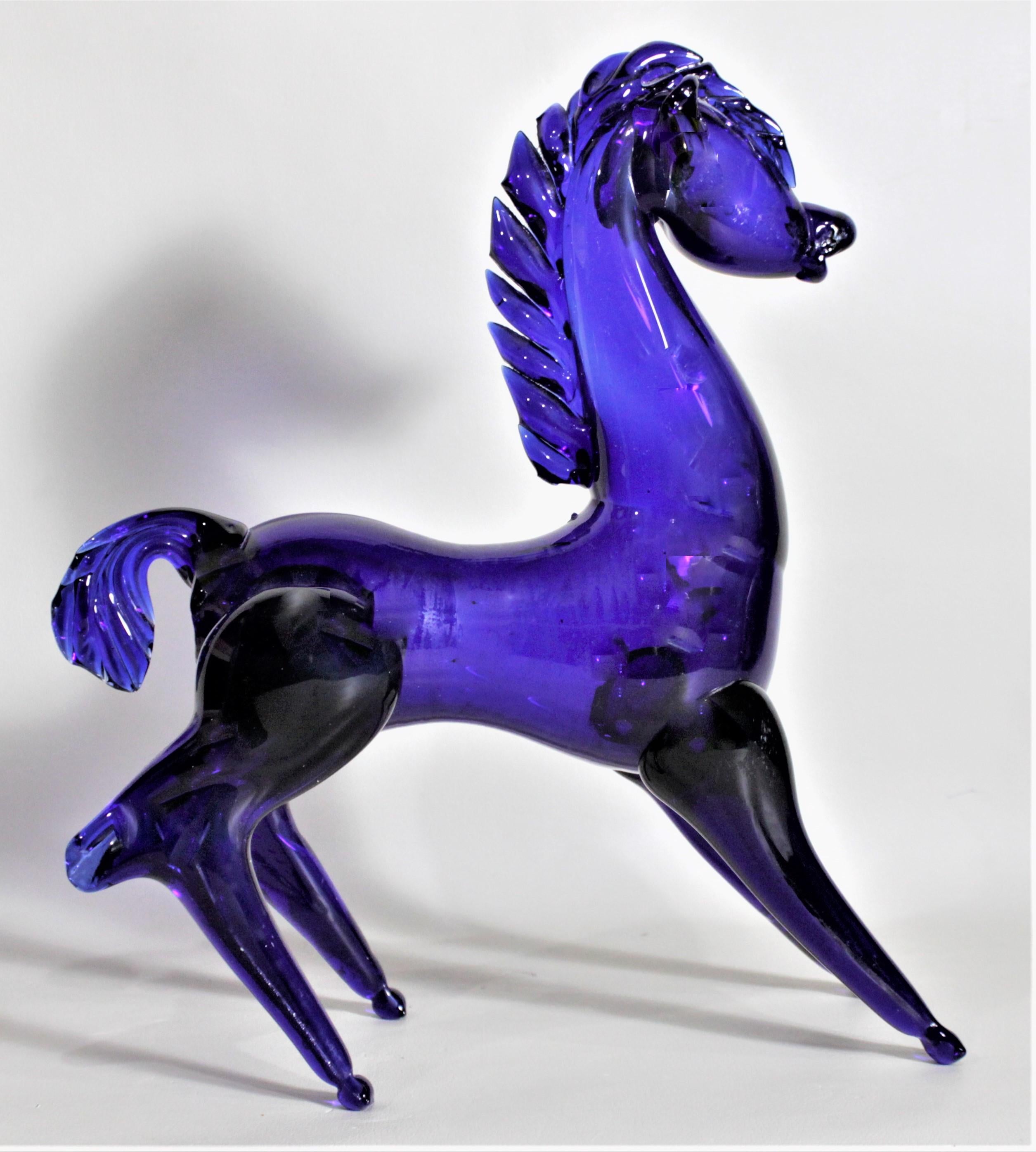 glass horse figurines