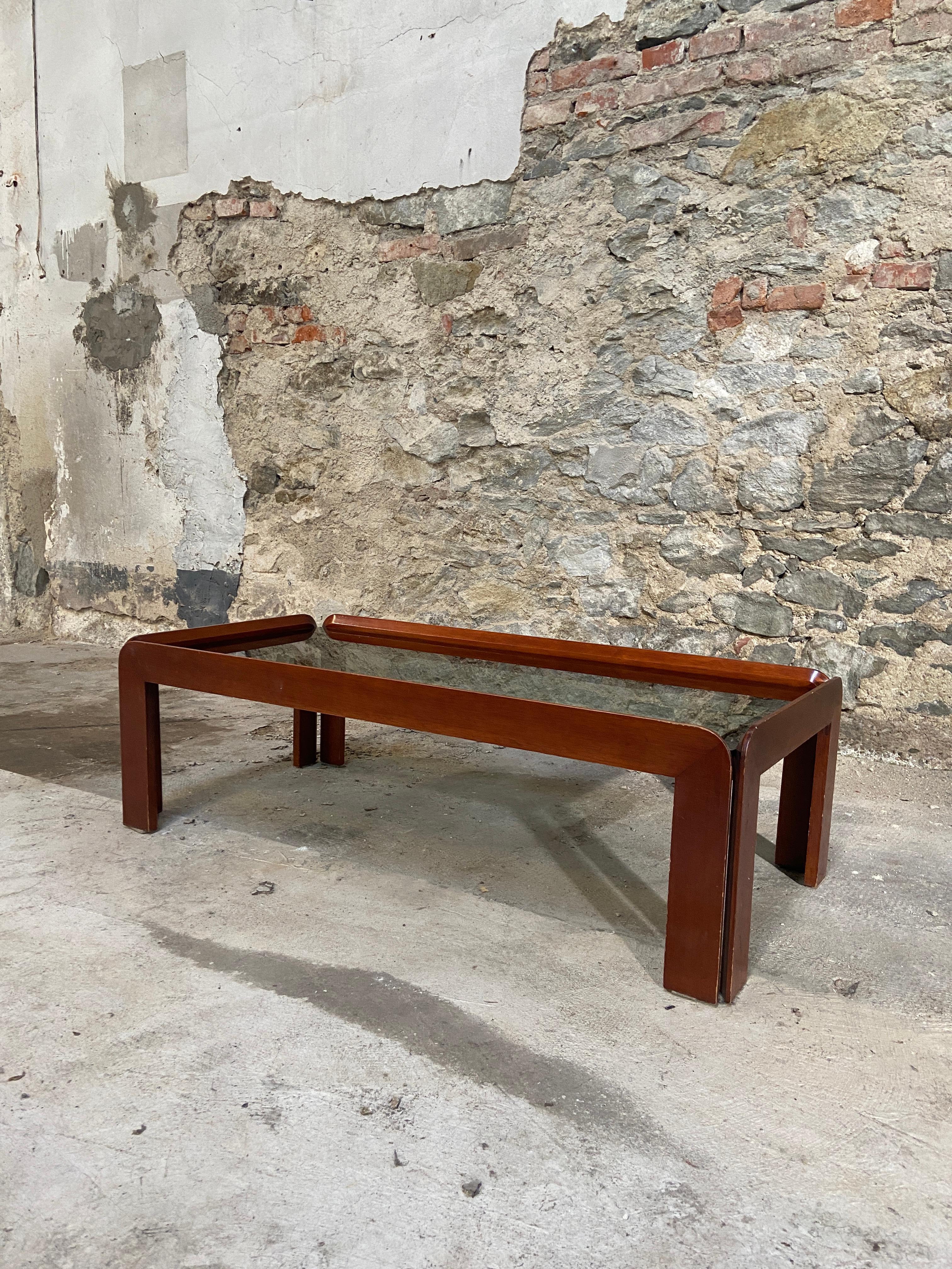 Mid-20th Century Mid-Century Modern Italian Coffee or Sofa Table by Afra & Tobia Scarpa, 1960s For Sale