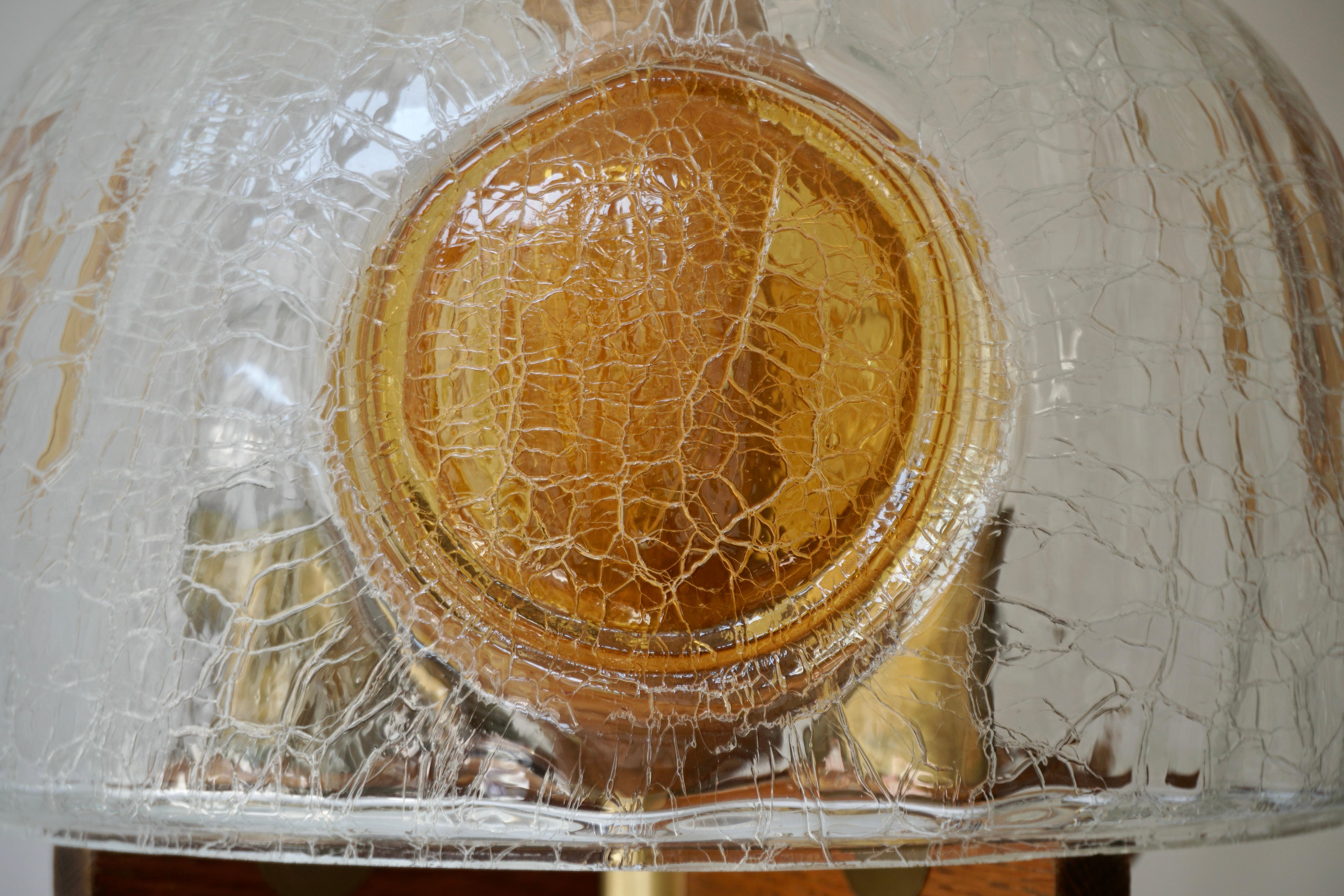 Lampe à suspension italienne en verre d'art soufflé à la bouche coloré de Murano, mi-siècle moderne en vente 11