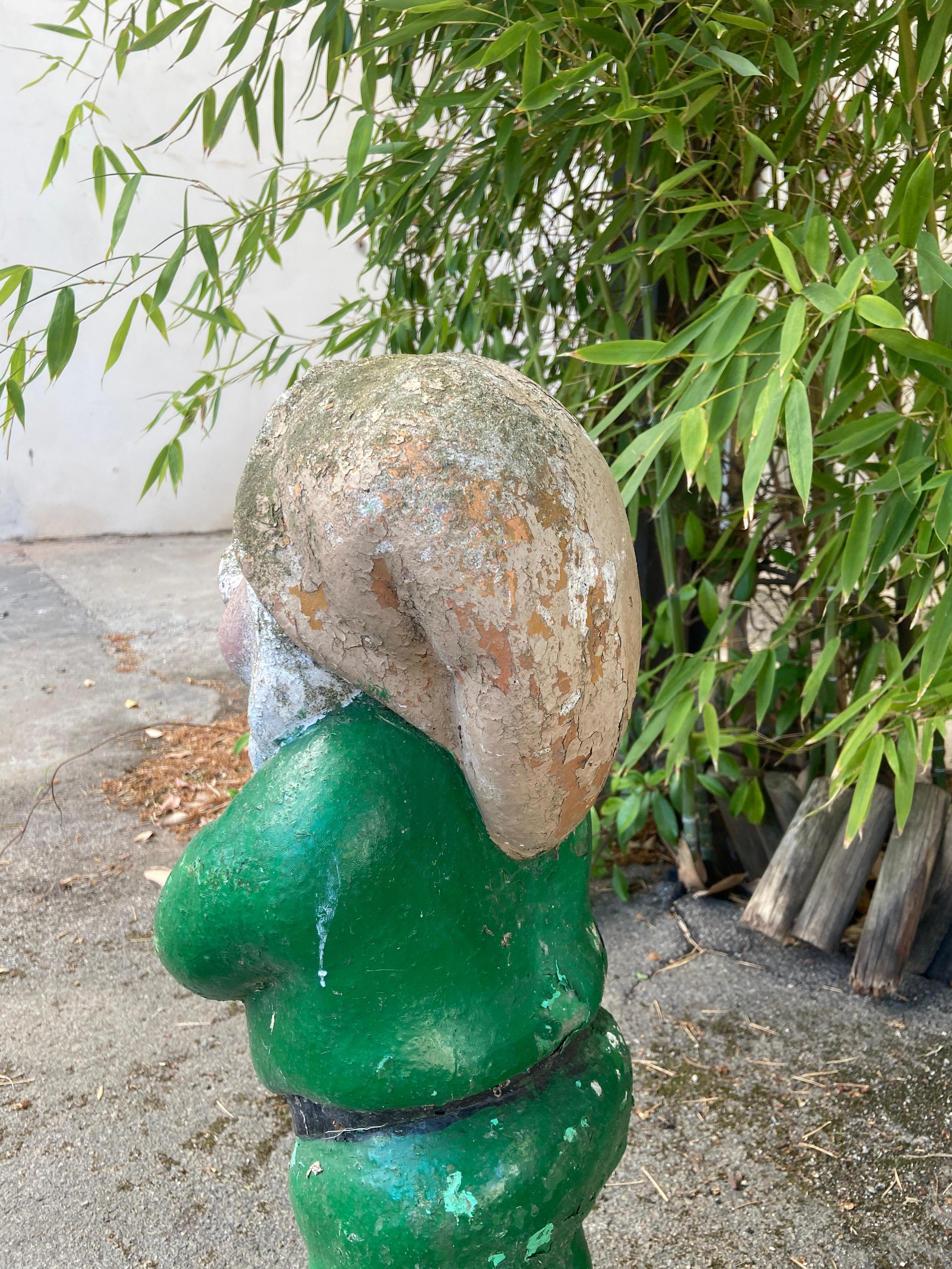 Peint Blanche-Neige et les sept nains, en béton, Italie, mi-siècle moderne