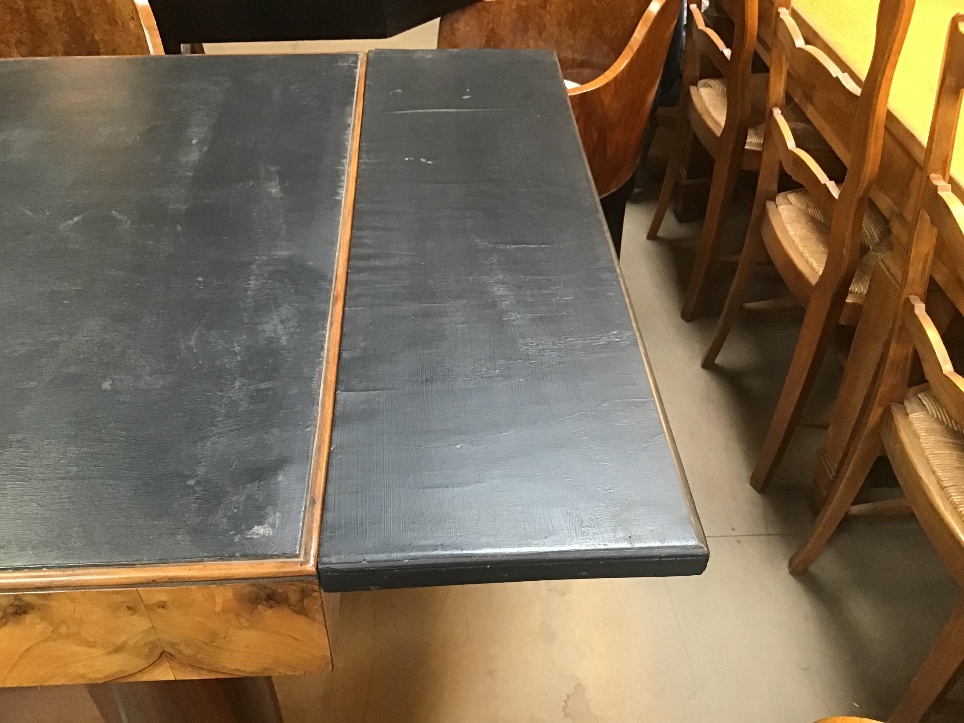 Mid-Century Modern Italian Deco Adjustable Table, 1940s In Good Condition For Sale In Florence, IT