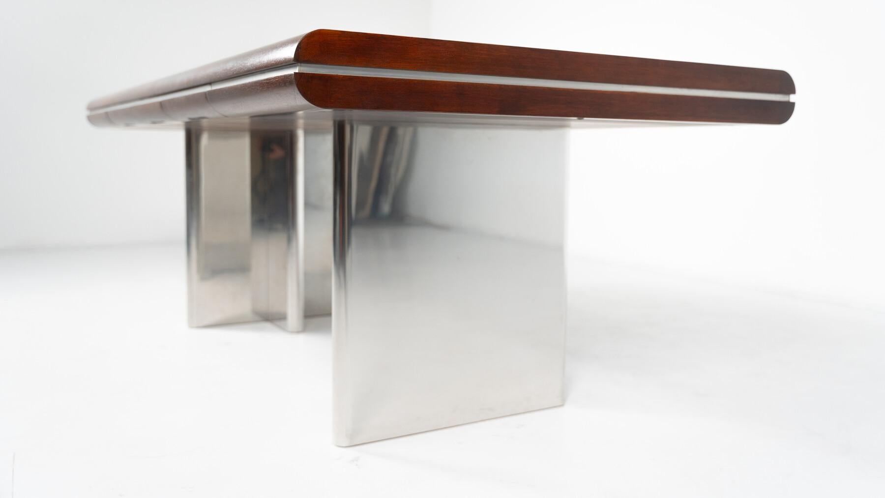Mid-Century Modern Italian Desk by Hans von Klier for Skipper, 1970s For Sale 10