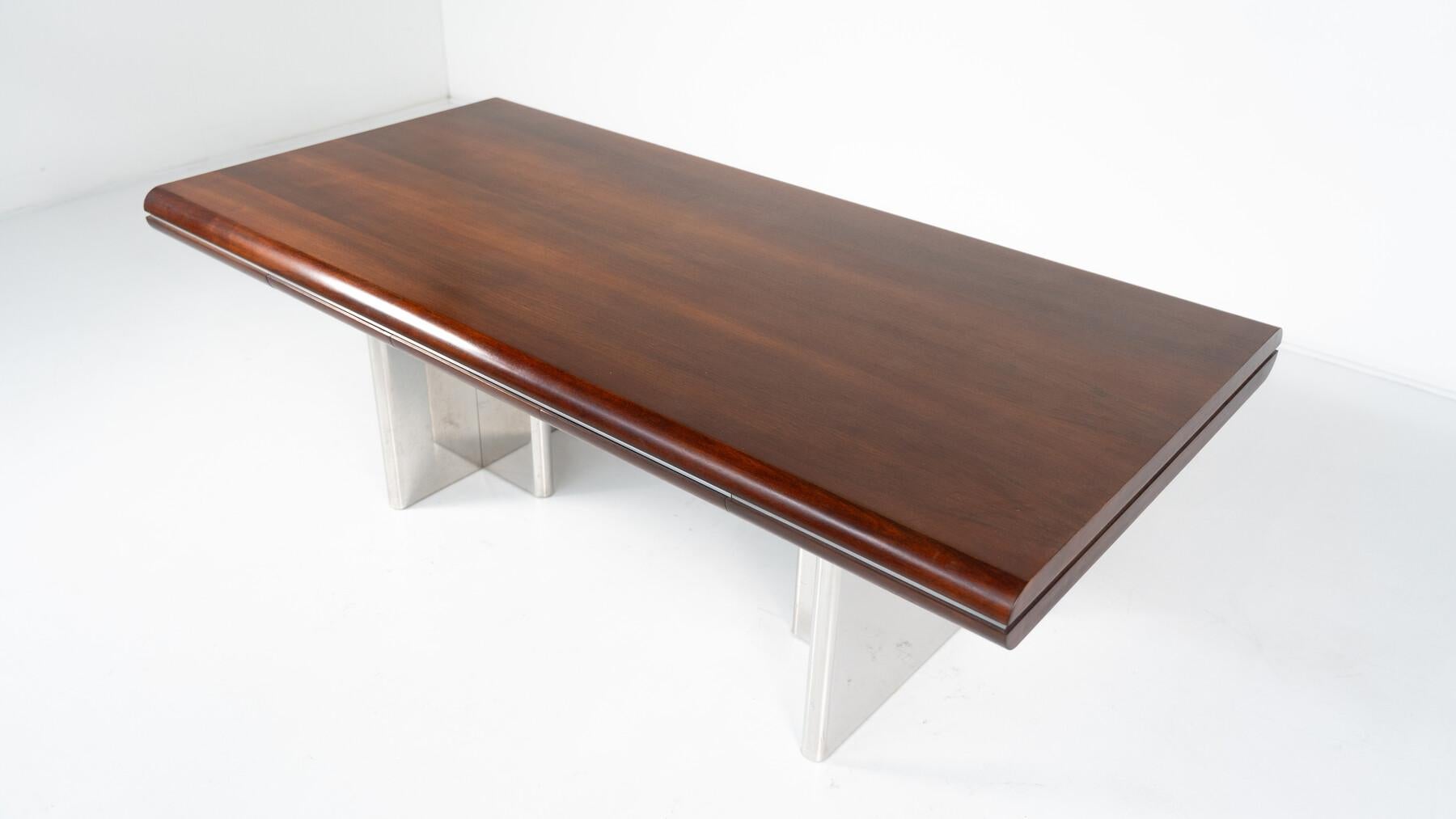 Mid-Century Modern Italian Desk by Hans von Klier for Skipper, 1970s For Sale 2