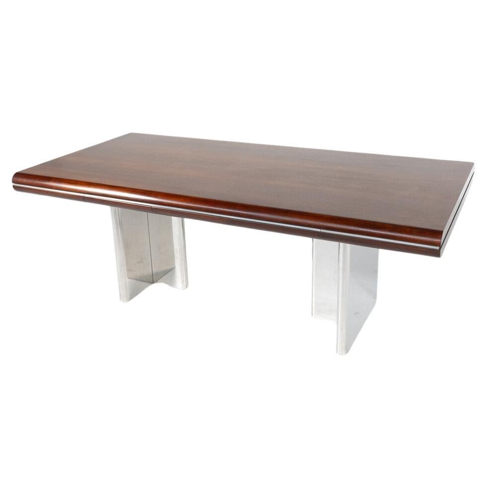 Mid-Century Modern Italian Desk by Hans von Klier for Skipper, 1970s For Sale