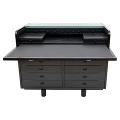 Mid-Century Modern Italian Desk Table by Gianfranco Frattini for Bernini, 1960s