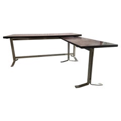 Table de bureau italienne moderne du milieu du siècle dernier par Gianni Moscatelli pour Formanova