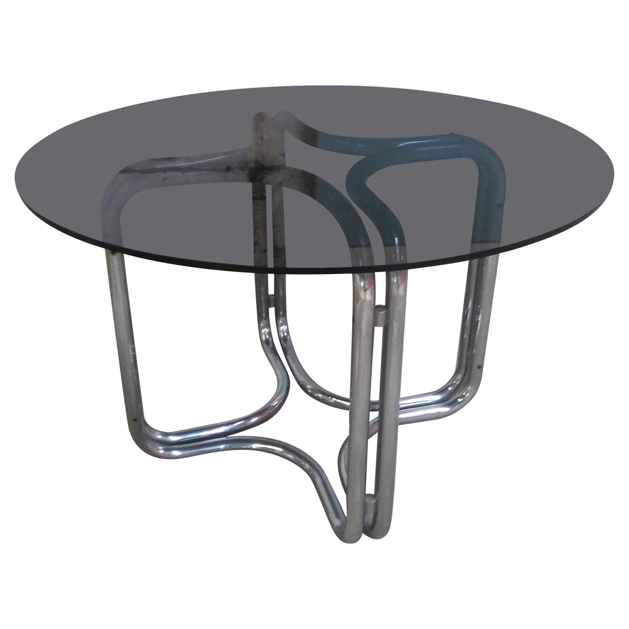 Mid-Century Modern Italian Dining or Centre Table by Giotto Stoppino, 1970s